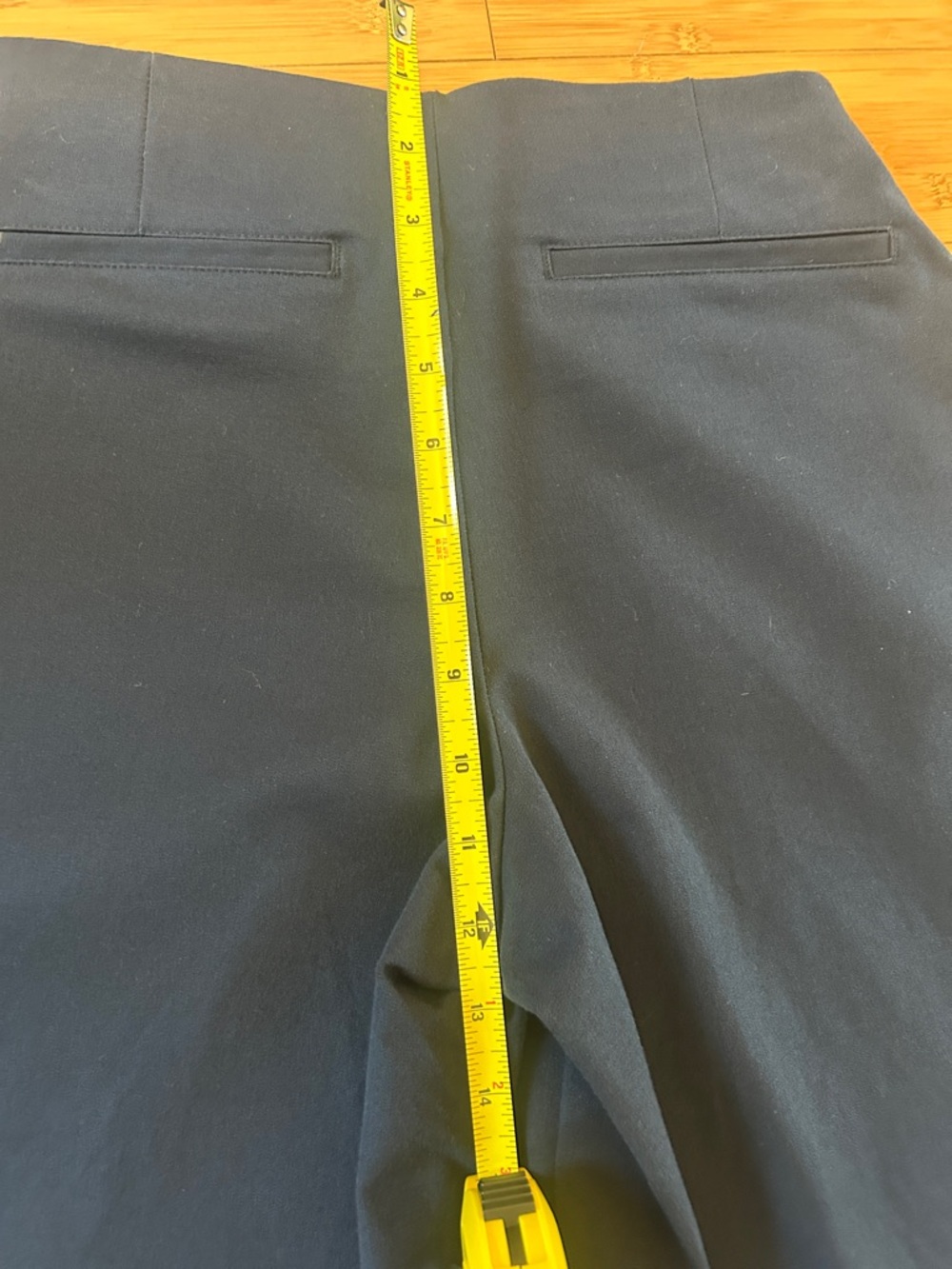 Old Navy Pixie Wide-Leg Dress Pants in Navy Blue - Picture 7 of 7